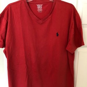 Polo Ralph Lauren V-Neck T-Shirt (Large)